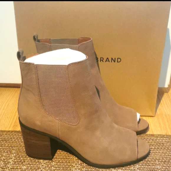 SOLD - *HOST PICK* - Open Toe Booties - Picture 2 of 2